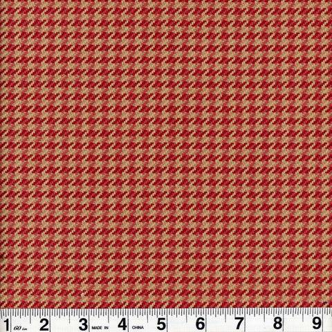 Houndstooth Brick Fabric