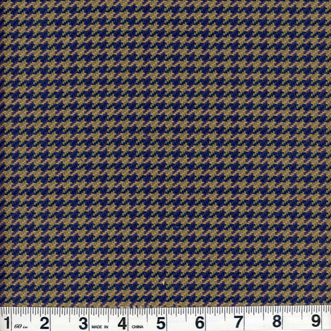 Houndstooth Midnight Fabric