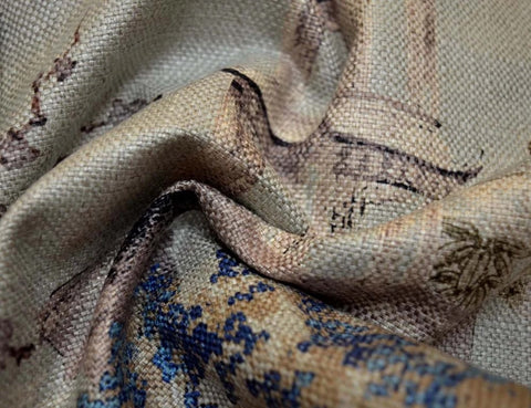 Zen Flax Regal Fabric (U19823)