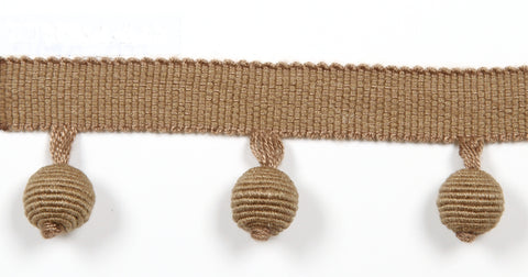 Le Lin Beaded Fringe Mocha Europatex Trim