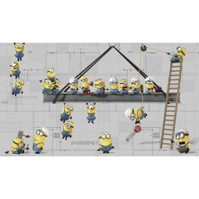Murals Minions at Work Pre-Pasted Mural