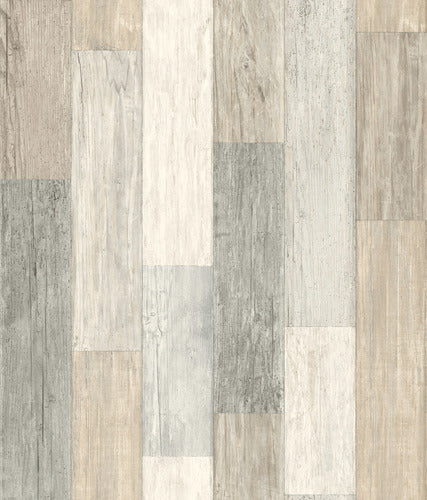 LG1400 Gray Pallet Board Wallpaper