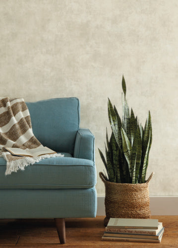 Plaster Finish Storm Grey Magnolia Home Vol. II Wallpaper