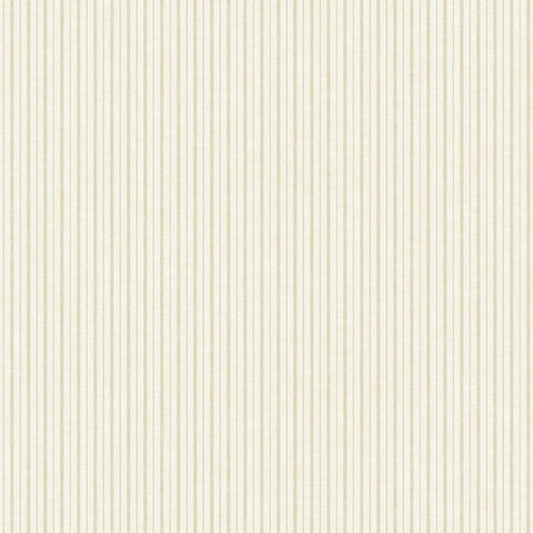 French Ticking Cream Magnolia Home Vol. II Wallpaper