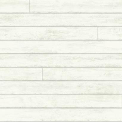MH1566 White Grey Skinnylap Joanna Gaines Magnolia Homes Wallpaper