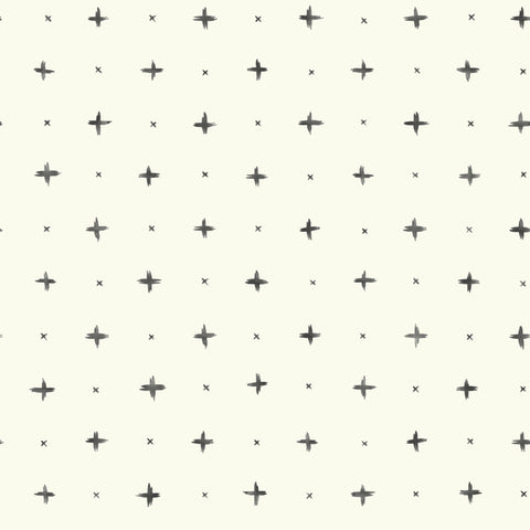 MK1100 Cross Stitch Black Wallpaper
