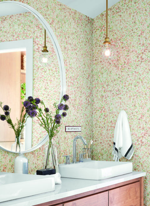 MK1120 Meadow Pink Wallpaper