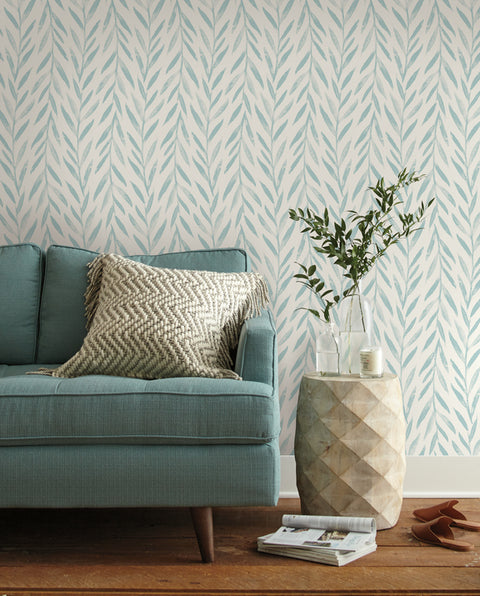 MK1138 Willow Blue Wallpaper