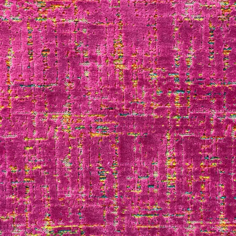 Moonstruck Fuchsia Cut Velvet Covington Fabric