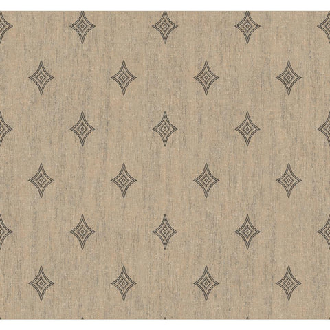 MW9173 Taupe Silver Black Diamond Carey Lind Menswear Wallpaper