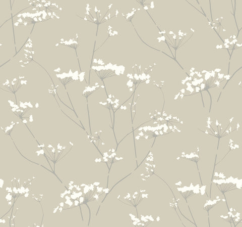 NA0599 Tan Enchanted Wallpaper
