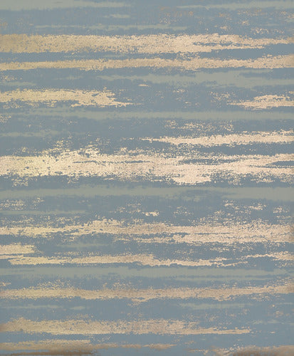 NW3543 Atmosphere Teal/Gold Wallpaper
