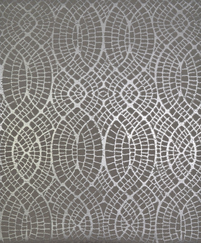 NW3558 Tortoise Grey/Silver Wallpaper