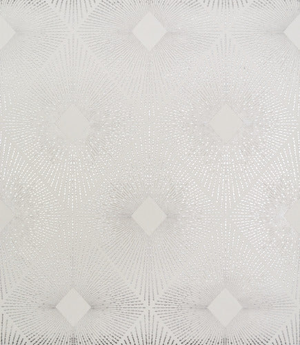 NW3591 Harlowe White/Silver Wallpaper