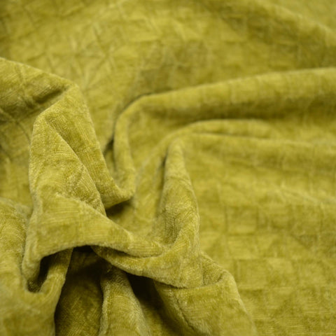 Pirouette 25 Olive Covington Triangle Chenille Fabric