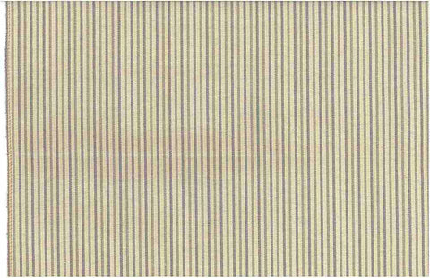 Nantucket Pinstripe Orchid Grey Laura Kiran Fabric