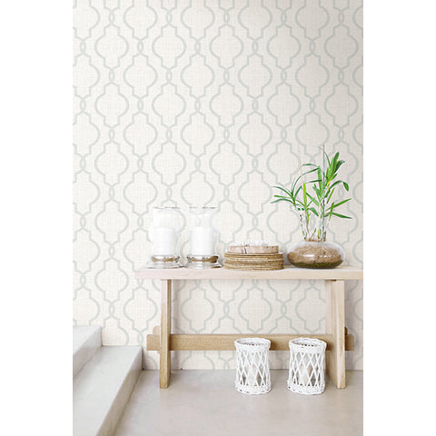 Kenneth James Palm Springs Geometric Jute Wallpaper (2754_PS41702)