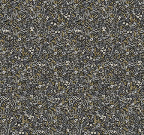 RI5125 Black/Beige Tapestry Wallpaper