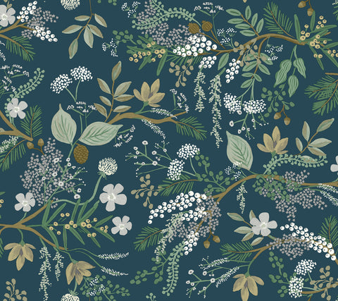 RI5165 Pine Juniper Forest Wallpaper