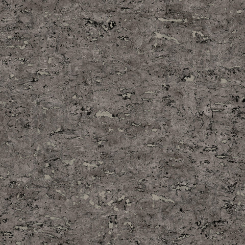 RMK11195WP Faux Cork Black Peel & Stick Wallpaper