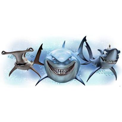 Murals Finding Nemo Sharks Giant Wall Decal Mural