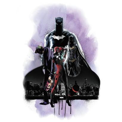Murals Batman with Villians Giant Wall Graphic Mural