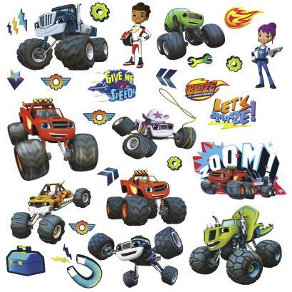 Murals Blaze & the Monster Machines Peel and Stick Wall Decals Mural