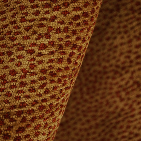 Siamese Terra/Spice Cheetah Upholstery Fabric