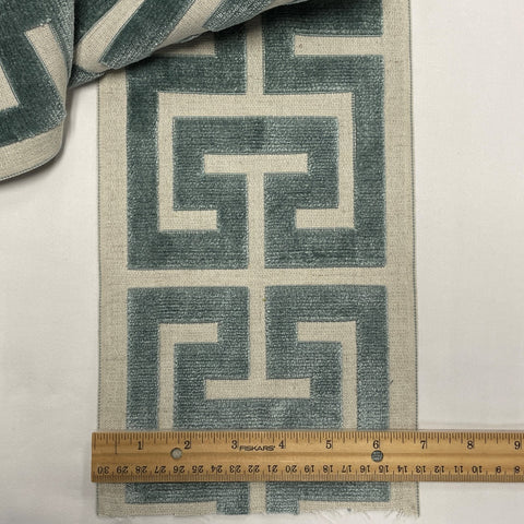Skyrise Teal 7 inch Velvet Europatex Tape Trim