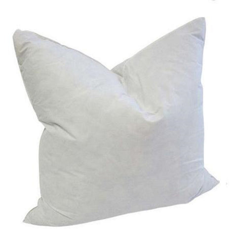 16 x 16 Square Feather Down Pillow Form Insert
