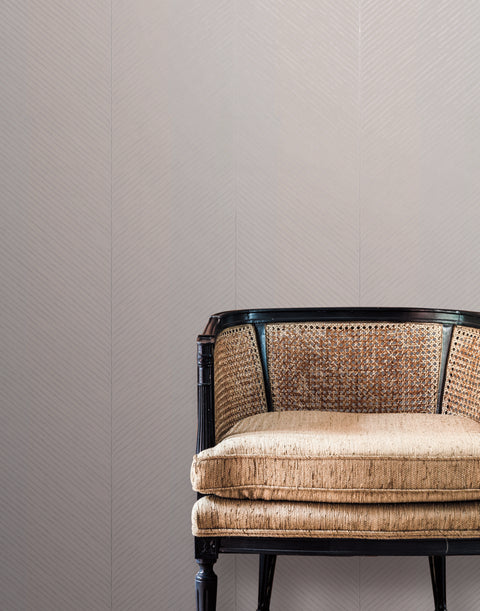 TC2698 Gray Silver Palm Chevron Wallpaper