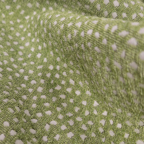 Designer textile featuring a modern celestial style pattern