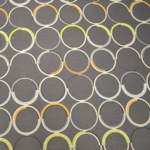 Circles Coal KB Fabric