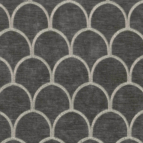 Arya Smoke Silver Regal Fabric