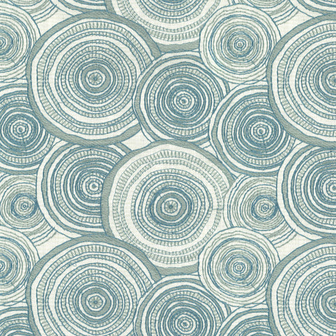 Coil Aqua Regal Fabric