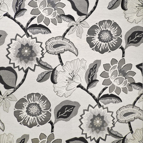 Mazie Black Regal Fabric
