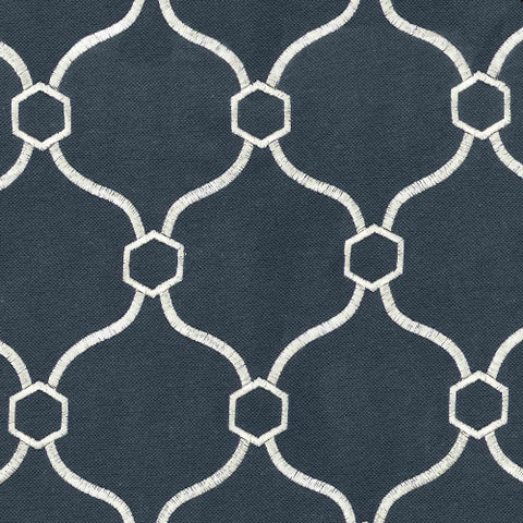 Vera Indigo Regal Fabric
