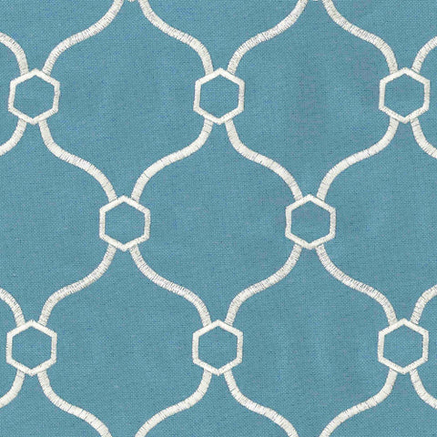 Vera Turquoise Regal Fabric
