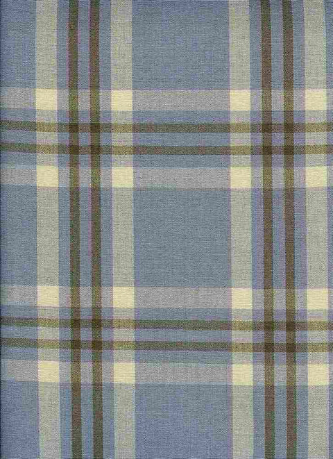Miami Plaid Wisteria Laura Kiran Fabric