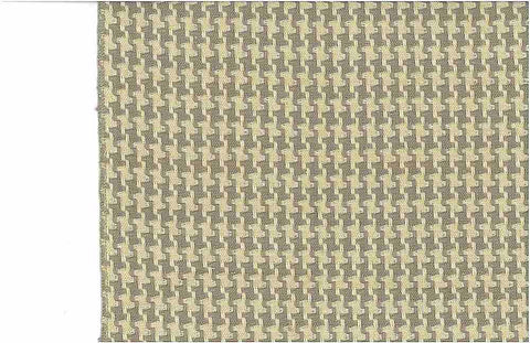 Small Houndstooth Stone Laura Kiran Fabric