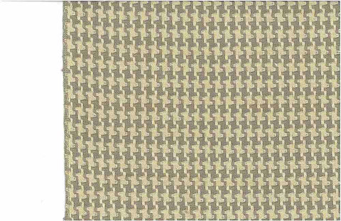 Small Houndstooth Stone Laura Kiran Fabric