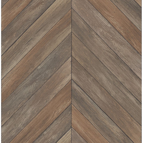 2540-24006 Parisian Brown Parquet Wallpaper