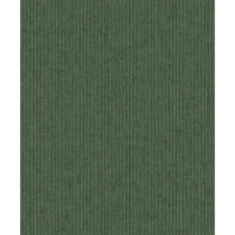 307322 Leonardo Dark Green Flock Stripe Wallpaper