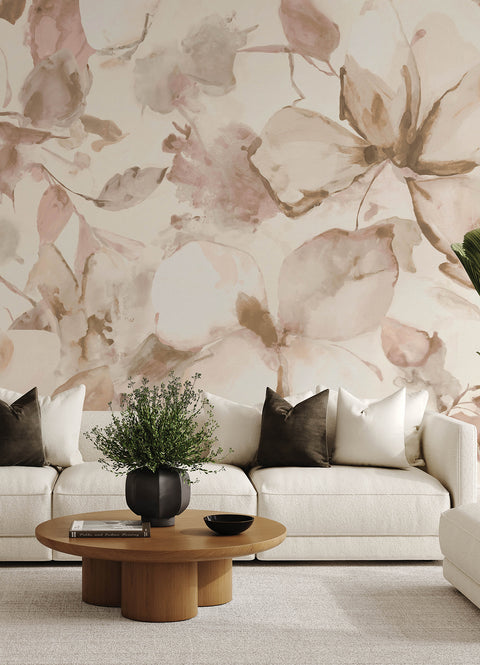 4202-367560M Florian Cream Wall Mural