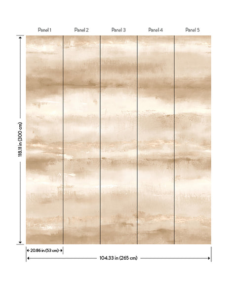 4202-367713M Aveline Neutral Wall Mural