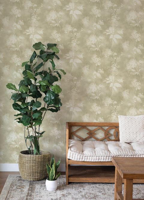 4202-481402 Izara Light Green Botanical Wallpaper