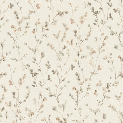 4202-486131 Romy Neutral Springtime Trail Wallpaper