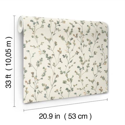 4202-486148 Romy Forest Springtime Trail Wallpaper