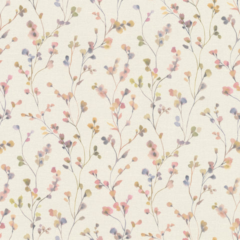 4202-486155 Romy Pink Springtime Trail Wallpaper