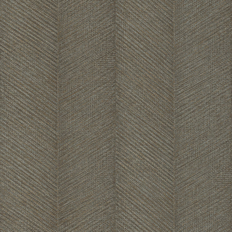 4202-720303 Ione Evergreen Textured Chevron Wallpaper